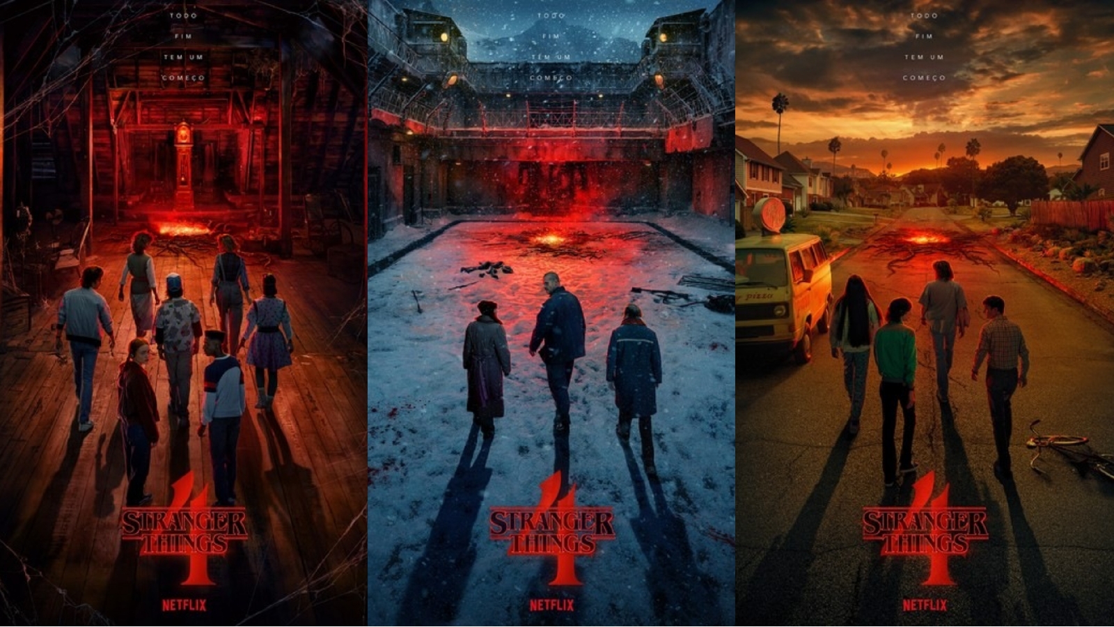 Stranger Things 4 Parte 1 estreia em 27 de maio e a Parte 2 em 1º